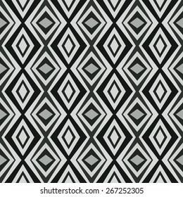 Vector illustration of gray geometric background