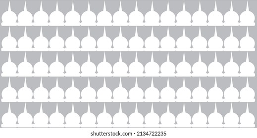 vector illustration of gray mosque texture background, can be used for wallpapers, posters and banners