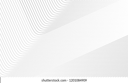 Vector Illustration of the gray pattern of lines abstract background. EPS10.