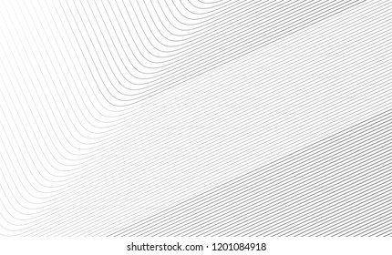 Vector Illustration of the gray pattern of lines abstract background. EPS10.