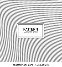 Vector Illustration of the gray pattern of lines abstract background