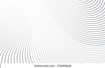 Vector Illustration of the gray pattern of lines abstract background. EPS10.	