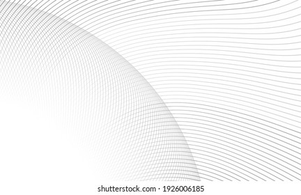 Vector Illustration of the gray pattern of lines abstract background. EPS10.