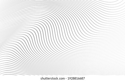 Vector Illustration of the gray pattern of lines abstract background. EPS10. - Shutterstock ID 1928816687