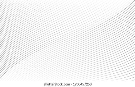 Vector Illustration of the gray pattern of lines abstract background. EPS10. - Shutterstock ID 1930457258