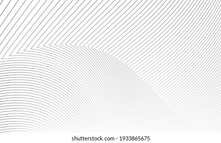 Vector Illustration of the gray pattern of lines abstract background. EPS10.