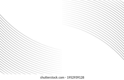 Vector Illustration of the gray pattern of lines abstract background. EPS10.