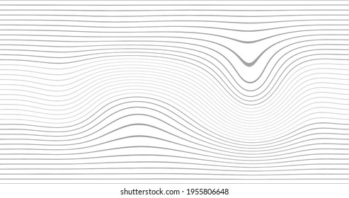 Vector Illustration of the gray pattern of lines abstract background. EPS10.