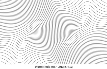 Vector Illustration of the gray pattern of lines abstract background. EPS10.