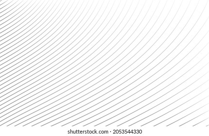 Vector Illustration of the gray pattern of lines abstract background. EPS10.