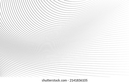 Vector Illustration of the gray pattern of lines abstract background. EPS10.