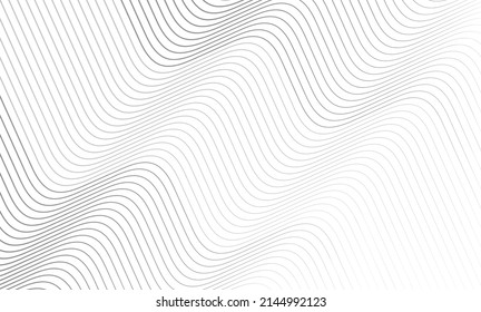 Vector Illustration Gray Pattern Lines Abstract Stock Vector (Royalty ...