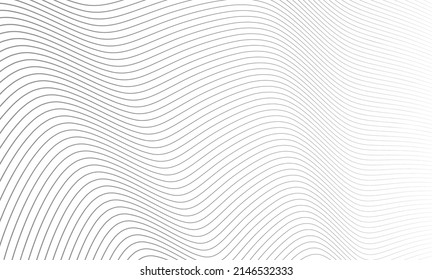 Vector Illustration of the gray pattern of lines abstract background. EPS10.