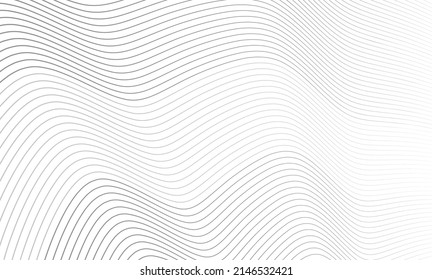Vector Illustration of the gray pattern of lines abstract background. EPS10.
