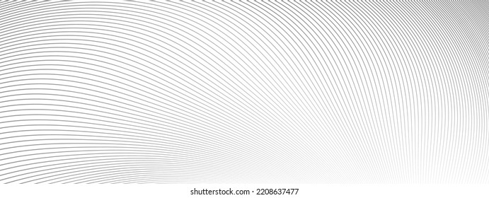 Vector Illustration of the gray pattern of lines abstract background. EPS10.