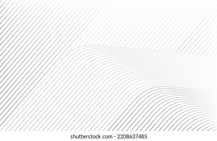 Vector Illustration of the gray pattern of lines abstract background. EPS10.