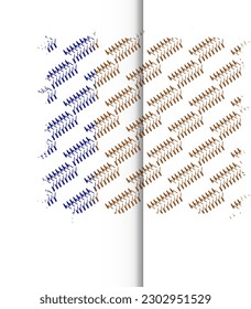 Vector Illustration of the gray pattern of lines abstract background. EPS10, Geometric seamless patterns. Abstract geometric hexagonal graphic design print