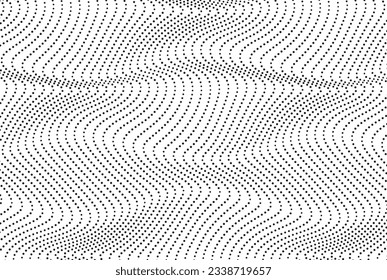 Vector Illustration of the gray pattern of lines abstract background. Abstract background, vector template for your ideas, monochrome lines texture, waved lines texture.