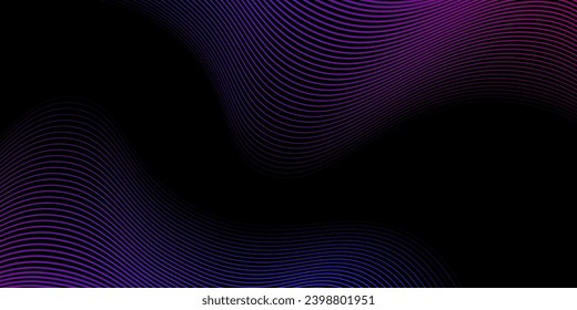 Vector Illustration of the gray pattern of lines abstract background modern 