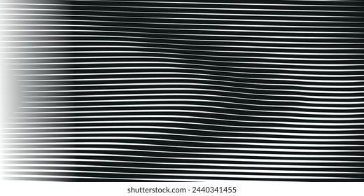 Vector Illustration of the gray pattern of lines abstract background.