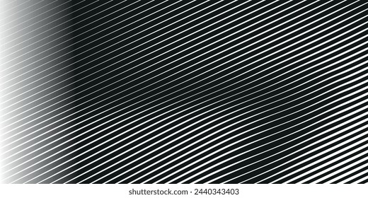 Vector Illustration of the gray pattern of lines abstract background.