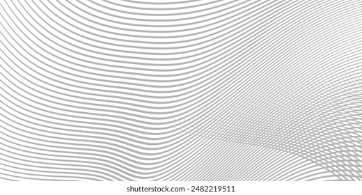 Vector Illustration of the gray pattern of lines abstract background.