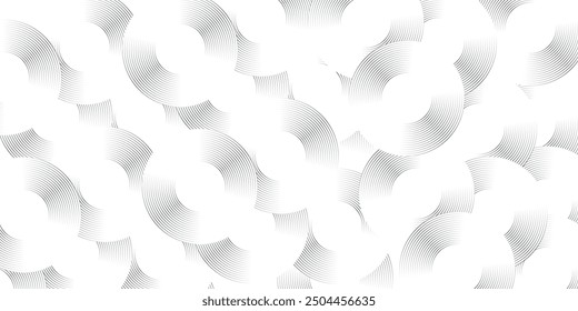 Vector Illustration of the gray pattern of lines abstract background. vector ilustration