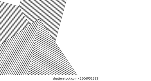 Vector Illustration of the gray pattern of lines abstract background.