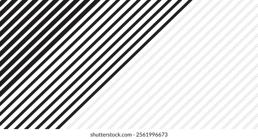 Vector Illustration of the gray pattern of lines abstract background