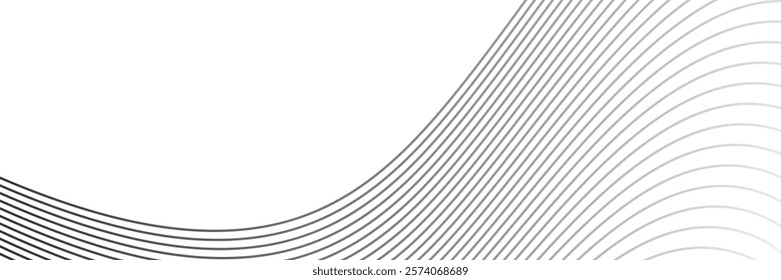 Vector Illustration of the gray pattern of lines abstract background. EPS10. Vector ilustration