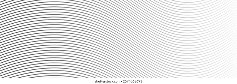 Vector Illustration of the gray pattern of lines abstract background. EPS10. Vector ilustration