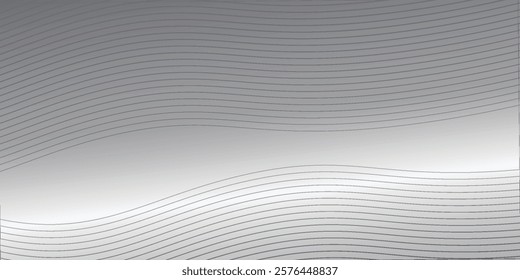 Vector Illustration of the gray pattern of lines abstract modern background. Vector Illustration