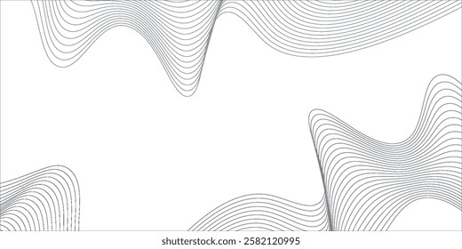 Vector Illustration of the gray pattern of lines abstract background. EPS10.