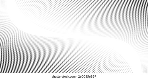 Vector Illustration of the gray pattern of lines abstract background. Vector Illustration