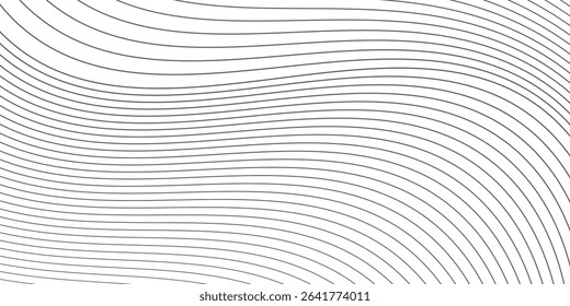 Vector Illustration of the gray pattern of lines abstract background. EPS10.