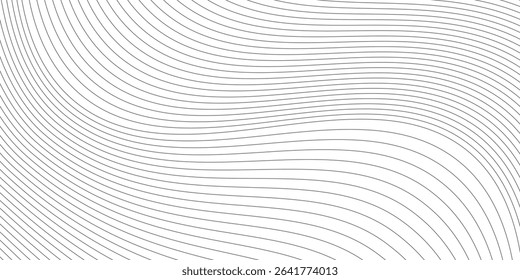 Vector Illustration of the gray pattern of lines abstract background. EPS10.