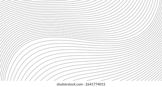 Vector Illustration of the gray pattern of lines abstract background. EPS10.