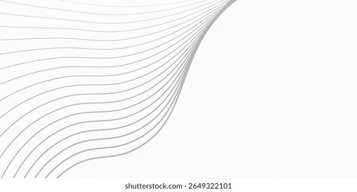 Vector Illustration of the gray pattern of lines abstract background. EPS10.