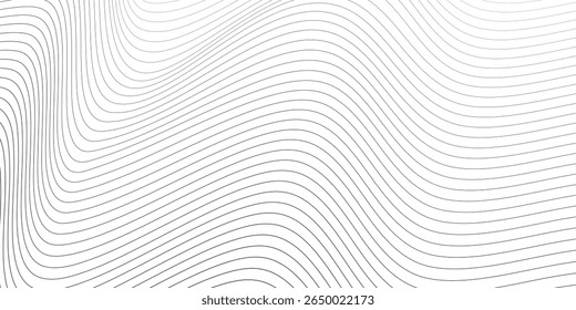 Vector Illustration of the gray pattern of lines abstract background. EPS10.