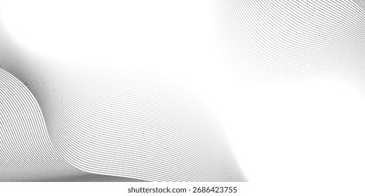 Ilustração vetorial do padrão cinza do plano de fundo abstrato das linhas. EPS10