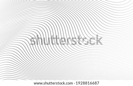 Vector Illustration of the gray pattern of lines abstract background. EPS10. Stock fotó © 