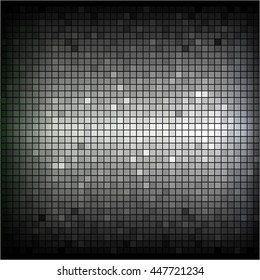 Vector illustration of Gray squares. Abstract background.