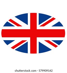 vector illustration of Great Britain flag
