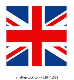 vector illustration of Great Britain flag