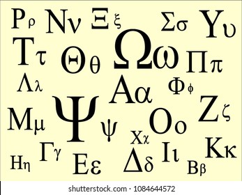 Greek Letters Images, Stock Photos & Vectors | Shutterstock