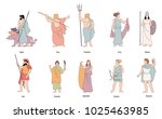 
Vector illustration of the Greek gods