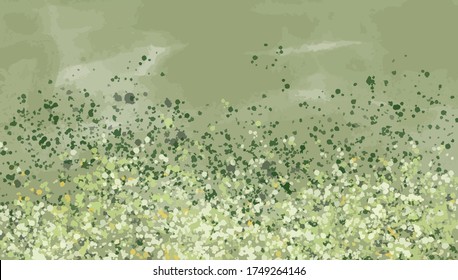Vector illustration green abstract background, A vague abstract illustration with gradient. Completely new design for your business.