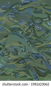 vector illustration of green background