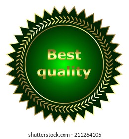 Vector illustration of Green background. Best quality