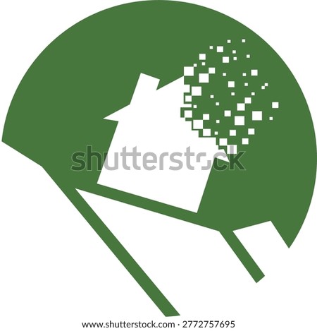 A vector illustration with a green background depicts  climate change increases landslide vulnerability primarily by intensifying extreme rainfall and altering snowmelt patterns, which saturate slopes and reduce their stability.